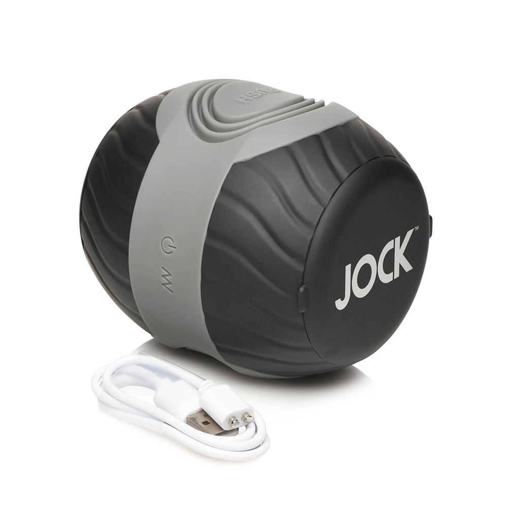 CURVE NOVELTIES - JOCK 10X VIBRATING DOUBLE MASTURBATOR