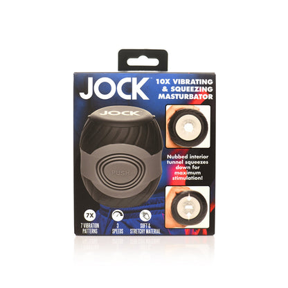 CURVE NOVELTIES - JOCK 10X VIBRATING DOUBLE MASTURBATOR