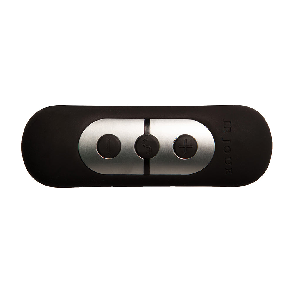JE JOUE - ONYX VIBRATING BUTT PLUG BLACK