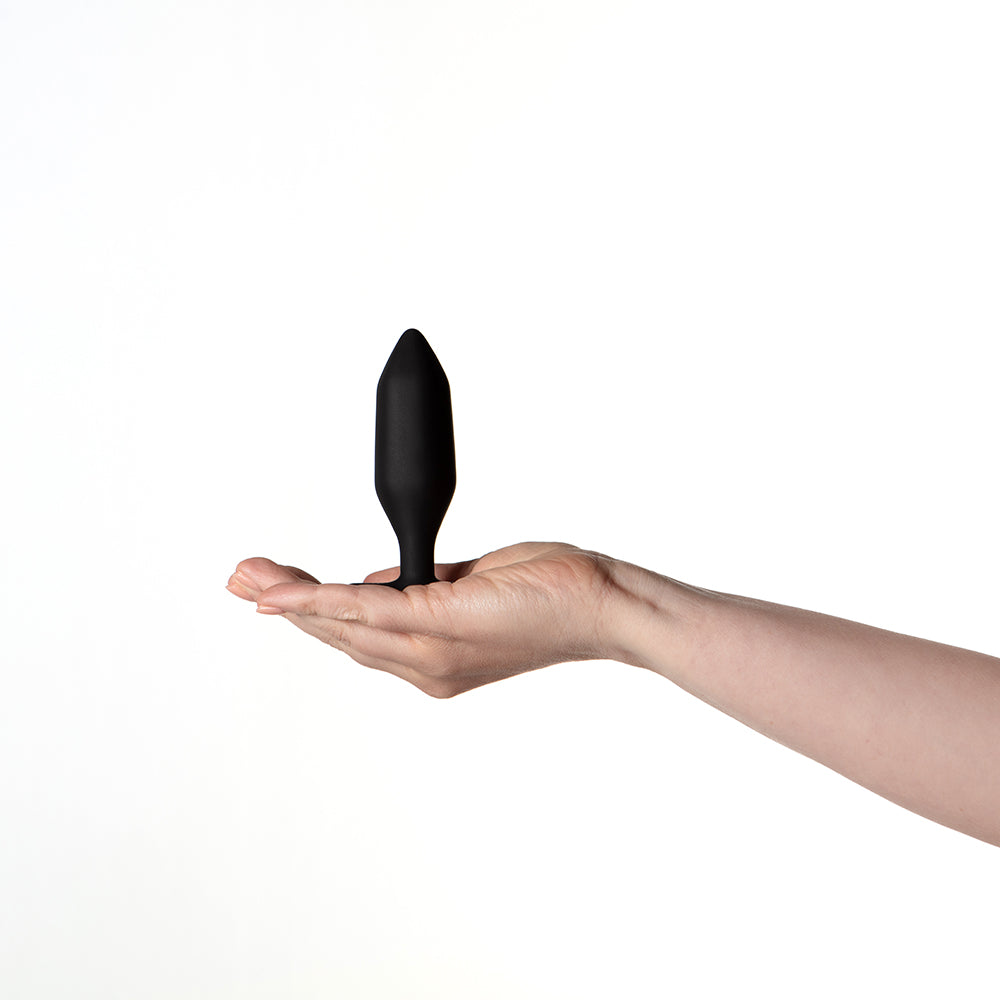 JE JOUE - ONYX VIBRATING BUTT PLUG BLACK