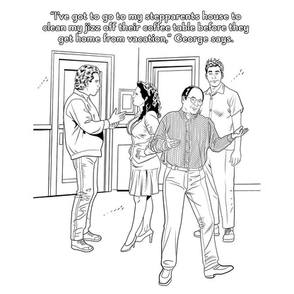 SEXFELD PORN PARODY COLORING BOOK
