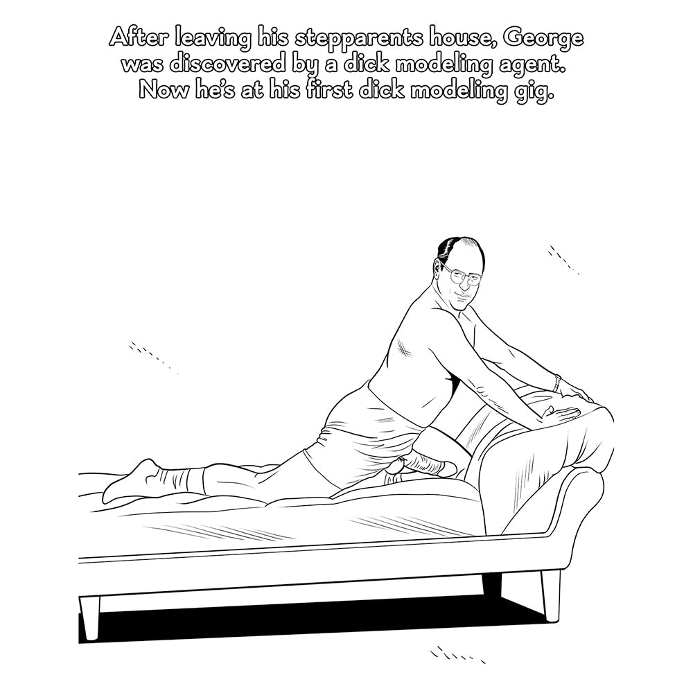 SEXFELD PORN PARODY COLORING BOOK