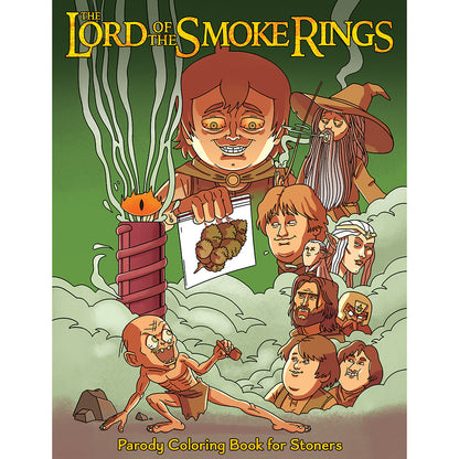 WOOD ROCKET - THE LORD OF THE SMOKE RINGS COLORING BOOK