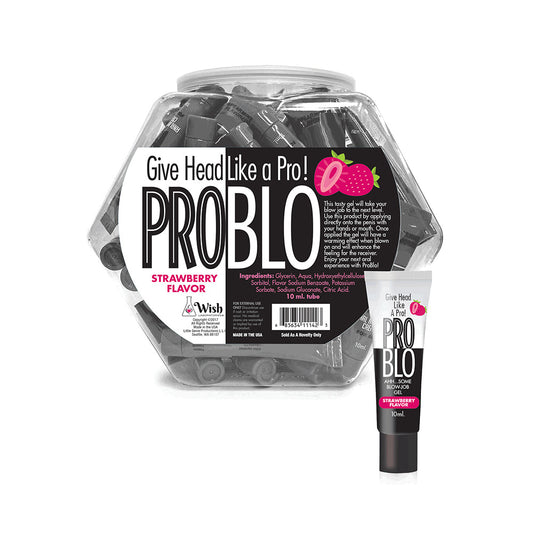 LITTLE GENIE - PRO BLO STRAWBERRY 10 ML 65-PIECE FISHBOWL