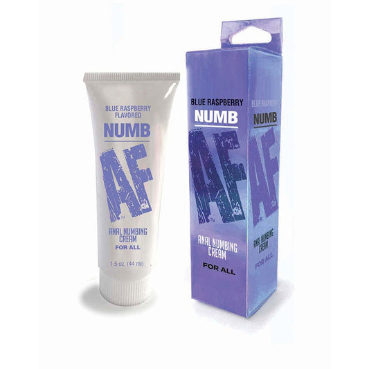 LITTLE GENIE - NUMB AF ANAL DESENSITIZER BLUE RASPBERRY 1.5 OZ.