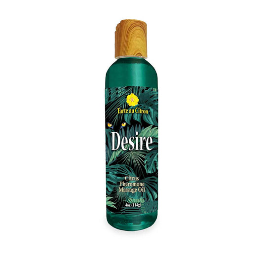 DESIRE PHEROMONE MASSAGE OIL CITRUS 4 OZ.