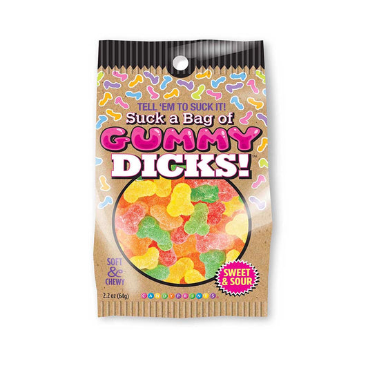 SUCK A BAG OF GUMMY DICKS 4 OZ. BAG