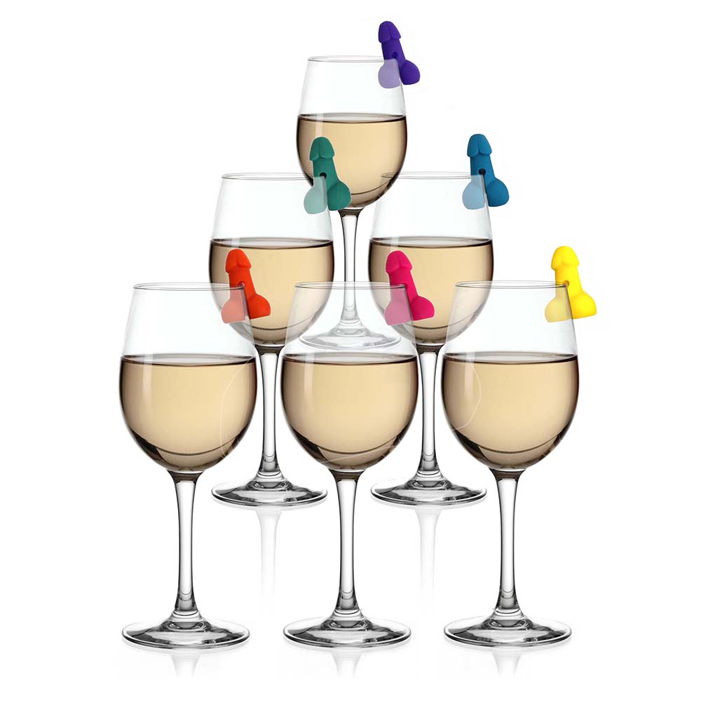 SUPER FUN PENIS DRINK MARKERS 6-PIECE SET
