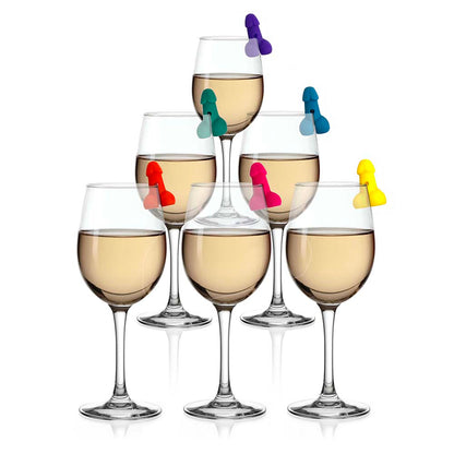 SUPER FUN PENIS DRINK MARKERS 6-PIECE SET