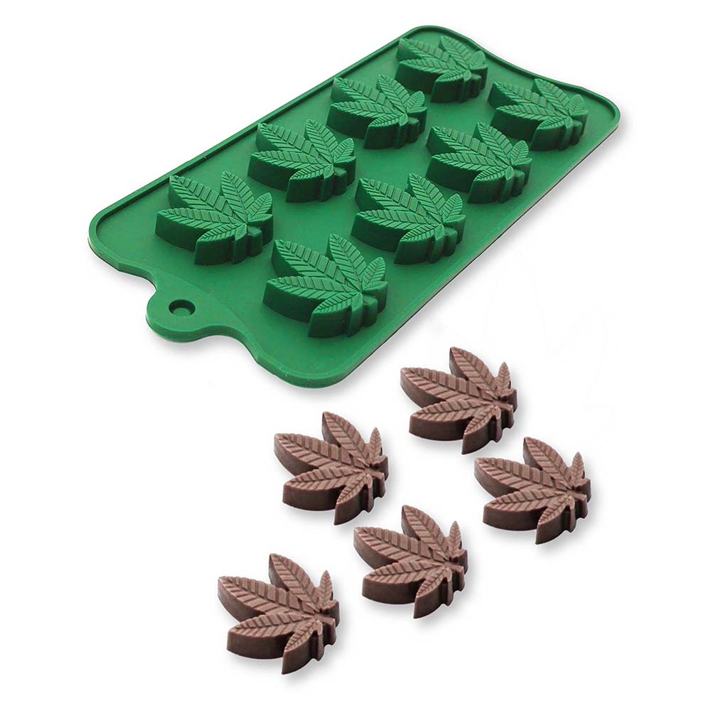 LITTLE GENIE - CANNABIS SILICONE MOLD