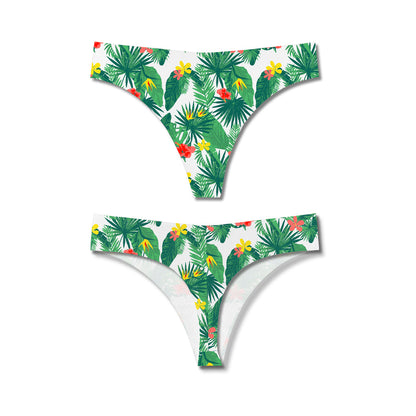BONKS TROPIC LIKE IT''S HOT SEAMLESS THONG O/S