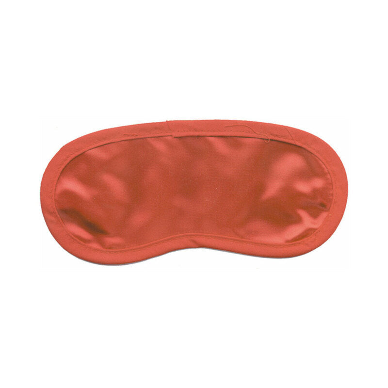 SATIN EYE MASK RED