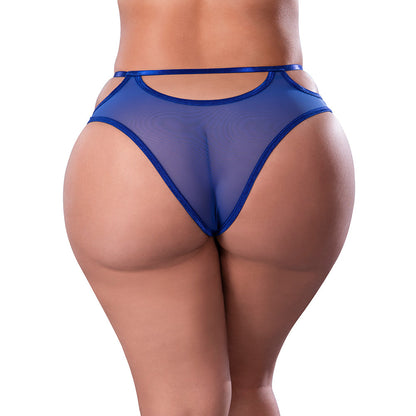MAGIC SILK HOLIDAZE CHEEKY BOY SHORT COBALT QUEEN SIZE