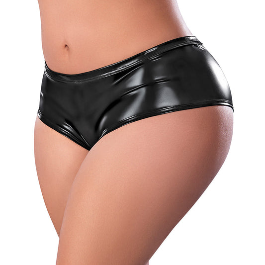 MAGIC SILK LIQUID ONYX BOY SHORT BLACK QUEEN SIZE