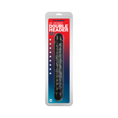 DOC JOHNSON - JR. DOUBLE HEADER: 12IN.X 1.5IN. (BLACK)