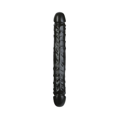 DOC JOHNSON - JR. DOUBLE HEADER: 12IN.X 1.5IN. (BLACK)