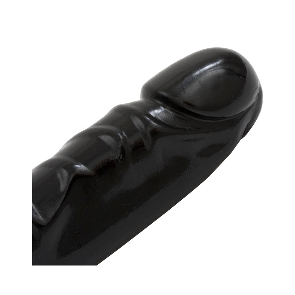 DOC JOHNSON - JR. DOUBLE HEADER: 12IN.X 1.5IN. (BLACK)