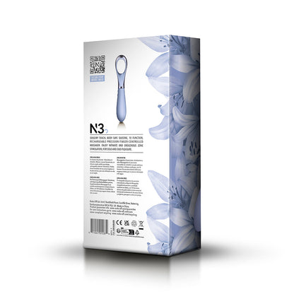 NIYA 3 PRECISION POINT MASSAGER CORNFLOWER REBRANDED PACKAGING