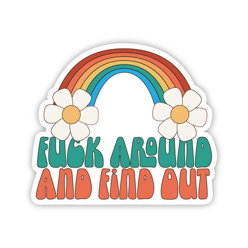 TWISTED WARES FUCK AROUND AND FIND OUT STICKER