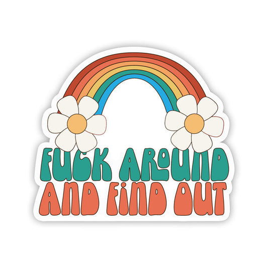 TWISTED WARES FUCK AROUND AND FIND OUT STICKER