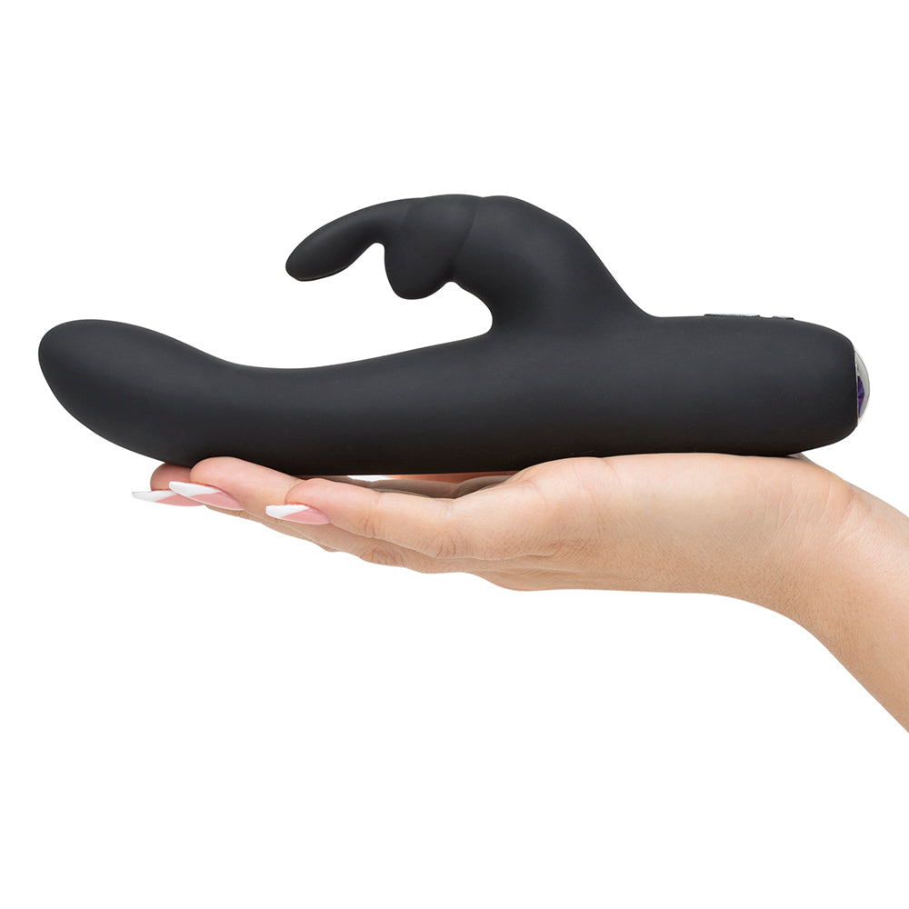 FIFTY SHADES OF GREY - GREEDY GIRL SLIMLINE RABBIT VIBRATOR