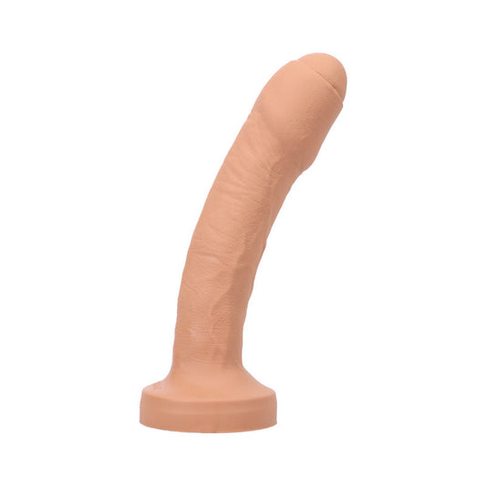TANTUS UNCUT #2 O2 6.5 IN. DUAL DENSITY DILDO HONEY