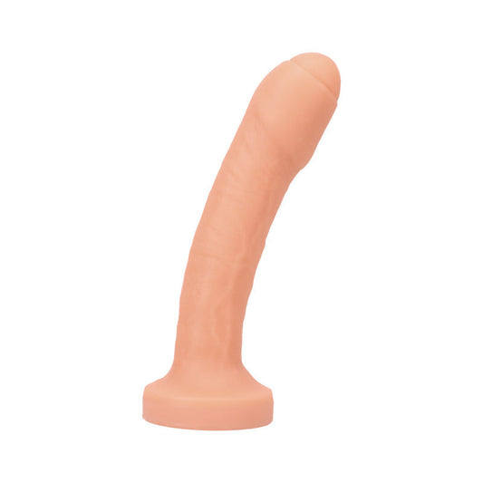 TANTUS UNCUT #2 O2 6.5 IN. DUAL DENSITY DILDO CREAM