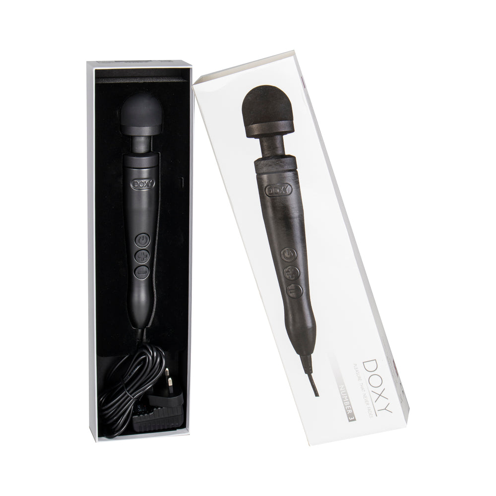 DOXY DIE CAST 3 WAND MATTE BLACK