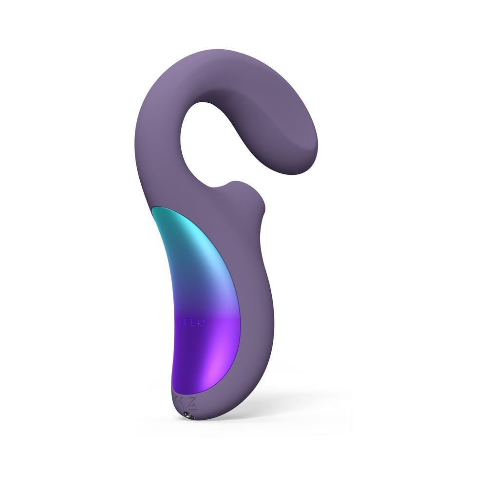 LELO ENIGMA WAVE SUCTION DUAL STIMULATOR CYBER PURPLE