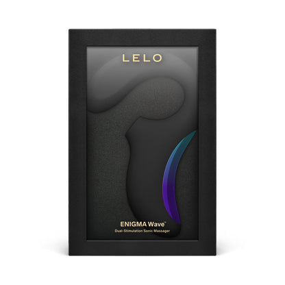 LELO ENIGMA WAVE SUCTION DUAL STIMULATOR BLACK