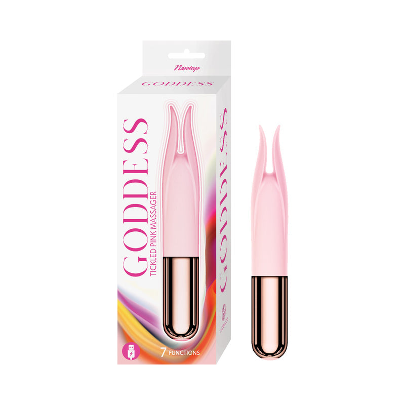 GODDESS TICKLED PINK MASSAGER PINK