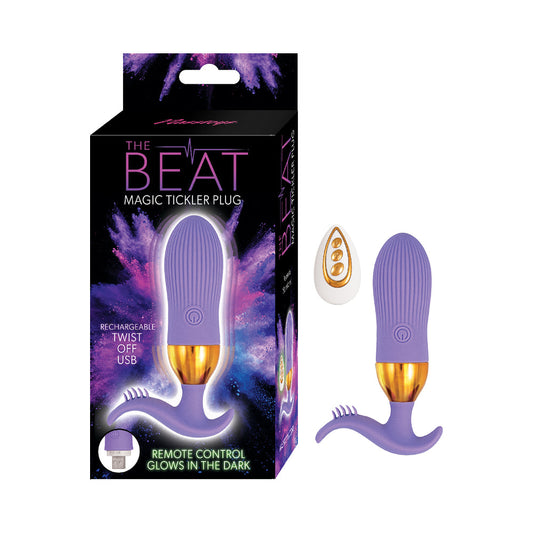 NASSTOYS - EL TAPÓN COSQUILLERO MÁGICO VIBRADOR MORADO