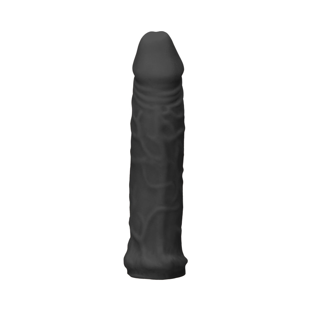 REALROCK SKIN 6 IN. PENIS EXTENDER SLEEVE BLACK