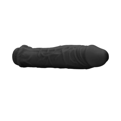 REALROCK SKIN 6 IN. PENIS EXTENDER SLEEVE BLACK