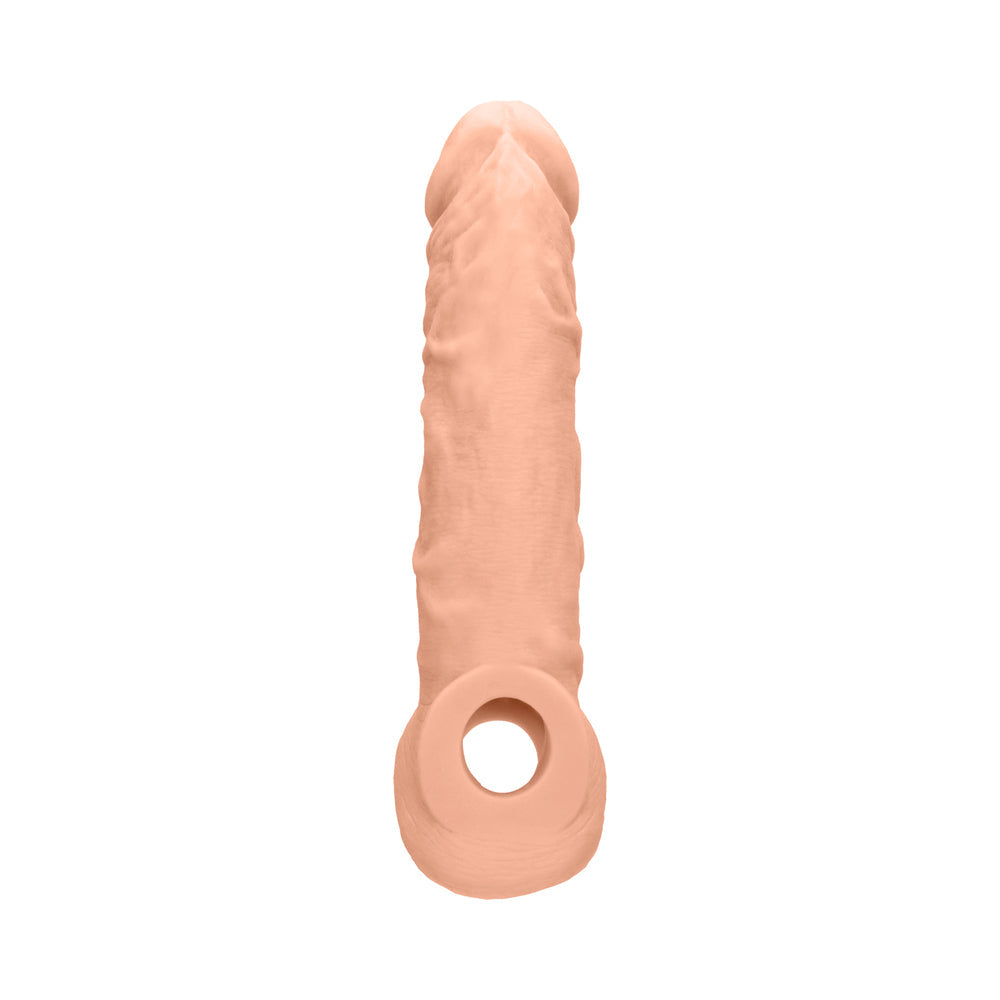 REALROCK SKIN 8 IN. PENIS EXTENDER SLING BEIGE