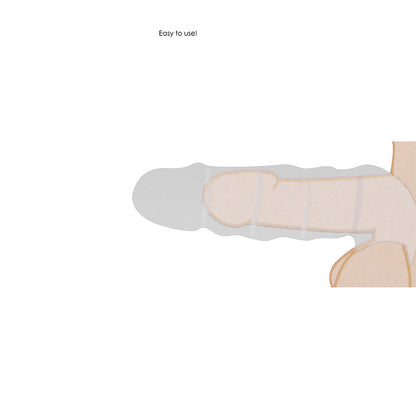 REALROCK SKIN 8 IN. PENIS EXTENDER SLING BEIGE