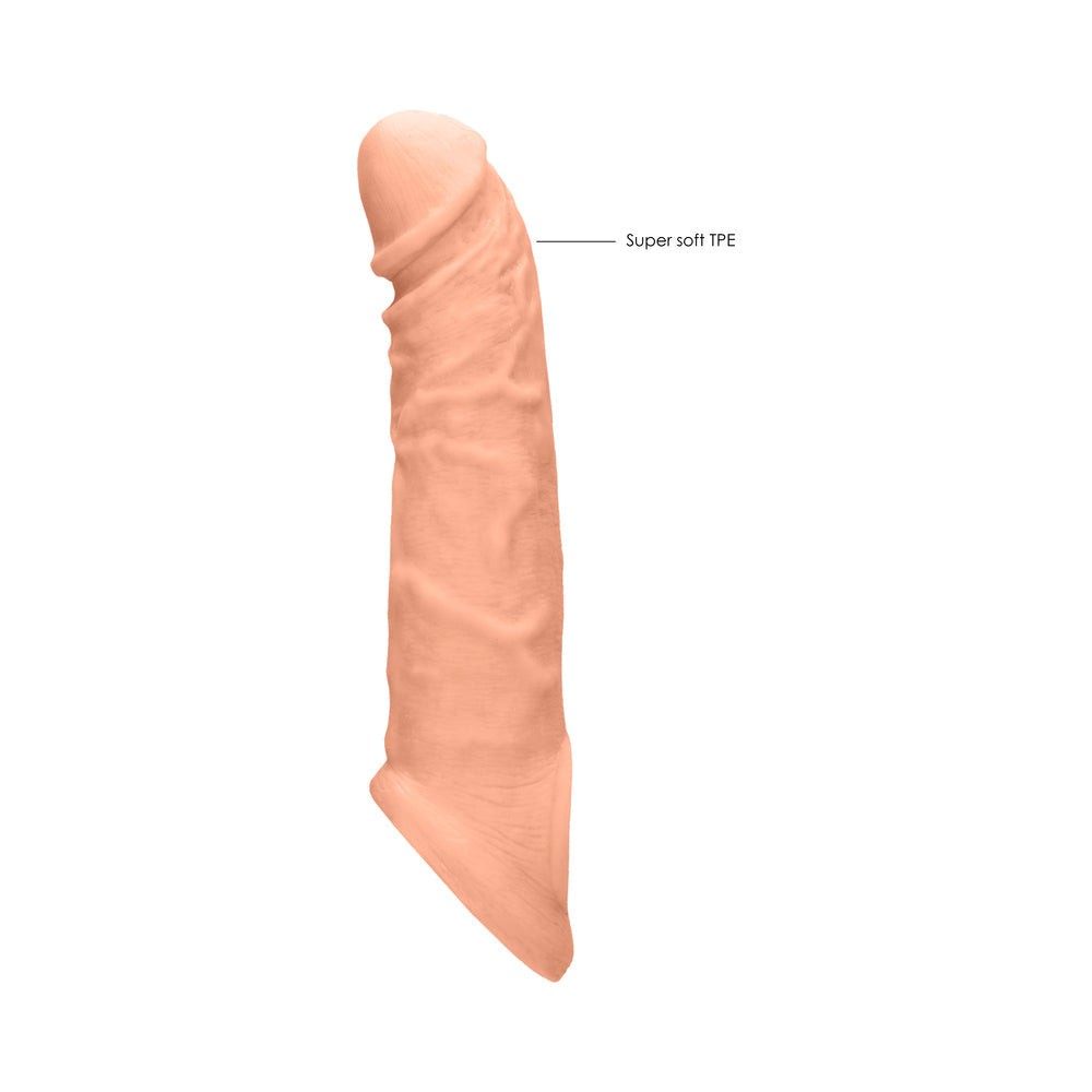 REALROCK SKIN 8 IN. PENIS EXTENDER SLING BEIGE