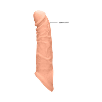 REALROCK SKIN 8 IN. PENIS EXTENDER SLING BEIGE