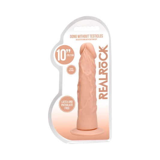 REALROCK SKIN 10 IN. DILDO BEIGE
