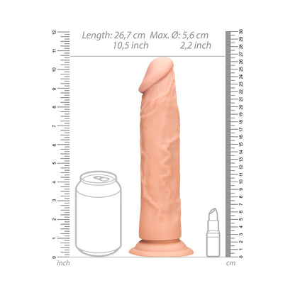 REALROCK SKIN 10 IN. DILDO BEIGE