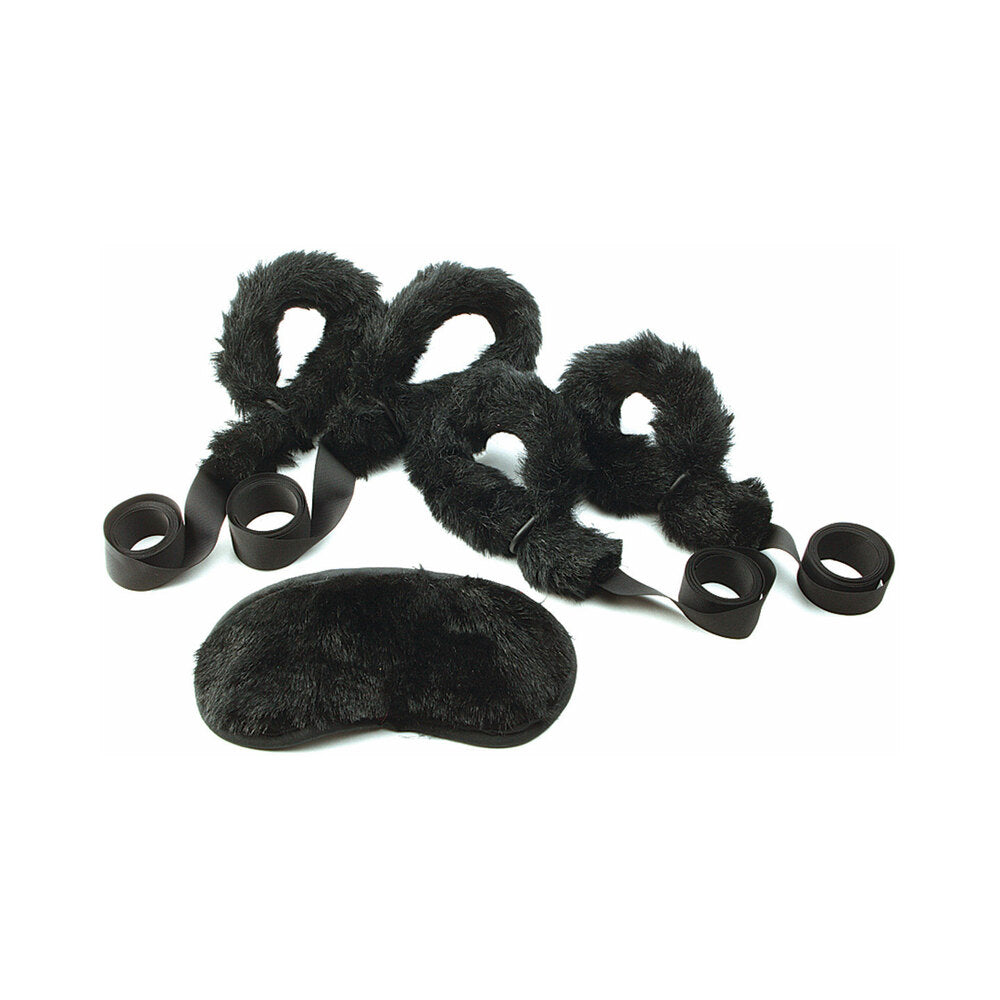 FOXTAILS - SEX KITTEN FIVE PIECE FAUX MINK FUR LOVE BOND KIT