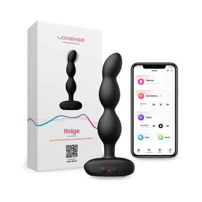 LOVENSE - RIDGE VIBRATING AND ROTATING ANAL BEADS