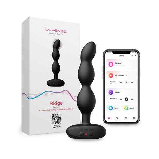 LOVENSE - RIDGE VIBRATING AND ROTATING ANAL BEADS