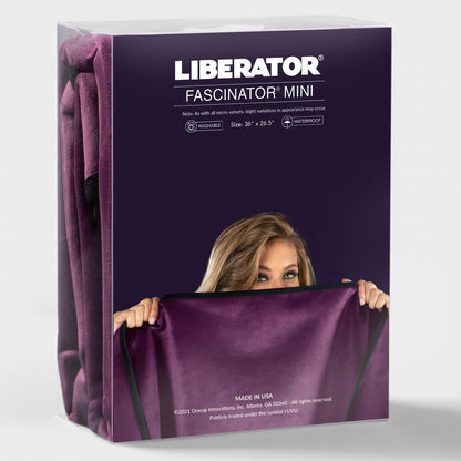 LIBERATOR FASCINATOR THROW MINI PURPLE
