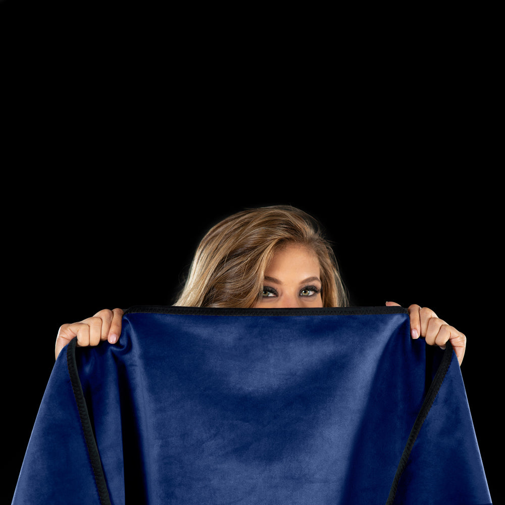 LIBERATOR FASCINATOR THROW MINI INDIGO