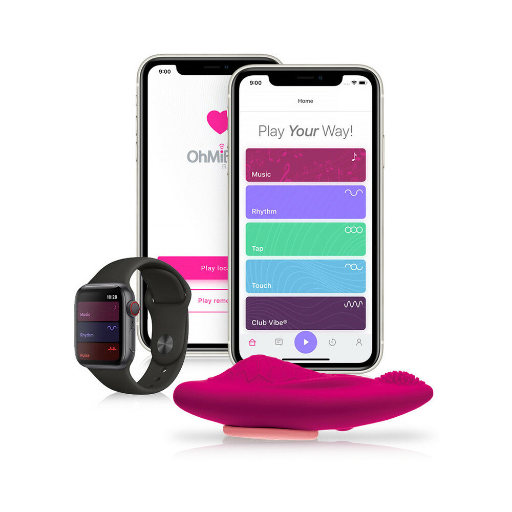 OHMIBOD FOXY BLUETOOTH APP-CONTROLLED WEARABLE PANTY VIBRATOR