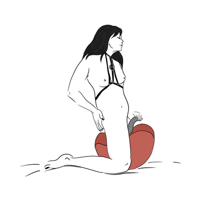 LIBERATOR PULSE TOY MOUNT BLACK