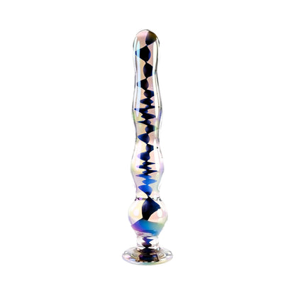 PLAYBOY JEWELS WAND BOROSILICATE GLASS IRIDESCENT
