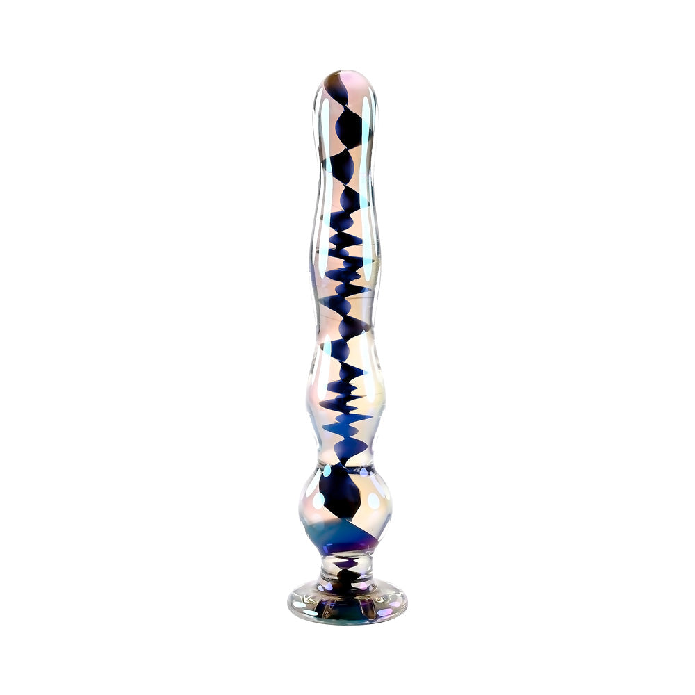 PLAYBOY JEWELS WAND BOROSILICATE GLASS IRIDESCENT