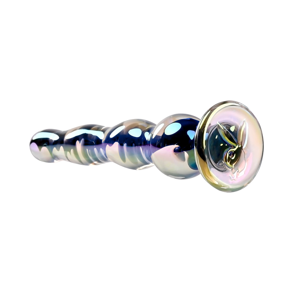 PLAYBOY JEWELS WAND BOROSILICATE GLASS IRIDESCENT